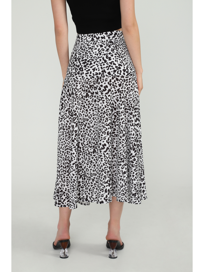 ELLA SKIRT-LEOPARD