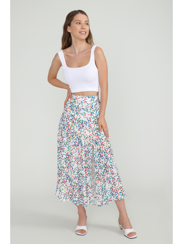 ELLA SKIRT-WHITE BUBBLE