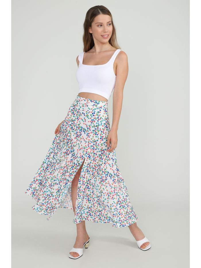 ELLA SKIRT-WHITE BUBBLE