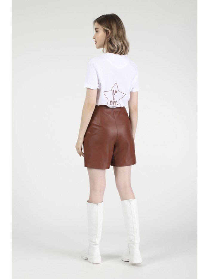 GRACE SHORT-CINNAMON