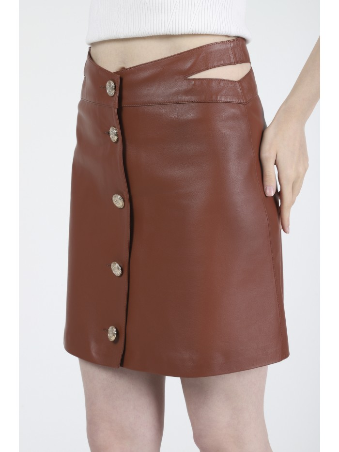 LIZA SKIRT-CINNAMON